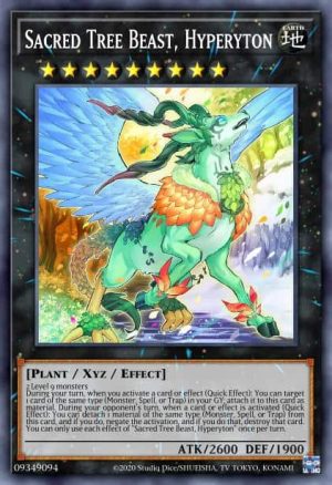 Sacred Tree Beast, Hyperyton - (Blazing Vortex) - (BLVO-EN047) - (Super Rare)