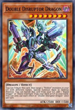 Double Disruptor Dragon - (Burst of Destiny) - (BODE-EN002) - (Super Rare)