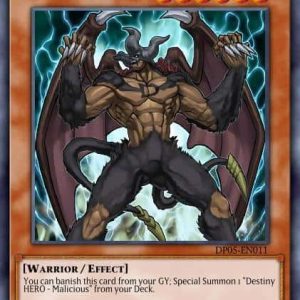 Destiny HERO - Malicious - (Legendary Hero Decks) - (LEHD-ENA04) - (Common)