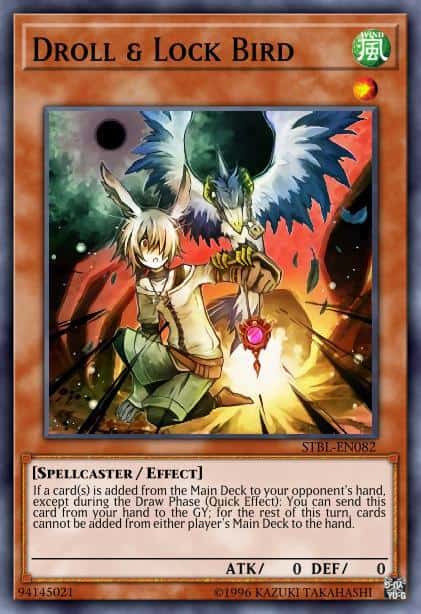 Droll & Lock Bird - (Structure Order of the Spellcasters) - (SR08-EN021) - (Common)