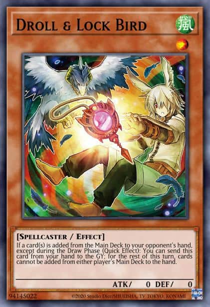 Droll & Lock Bird - (Alt art) - (OTS Tournament Pack 1) - (OP01-EN004)