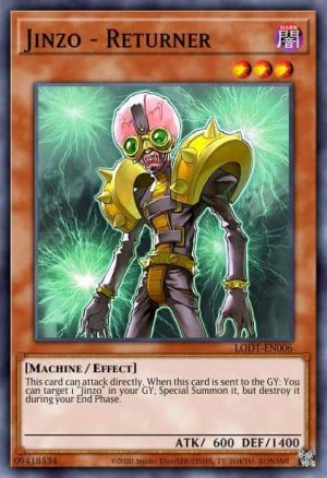 Jinzo - Returner - (Legendary Duelists Rage of Ra) - (LED7-EN039) - (Common)