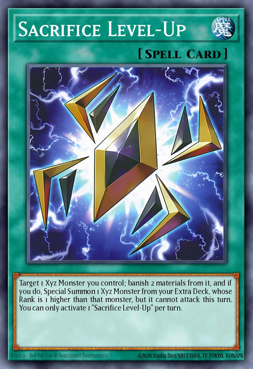 Sacrifice Level-Up - (Battles of Legend: Terminal Revenge) - (BLTR-EN034) - (Ultra Rare)