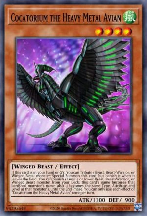 Cocatorium the Heavy Metal Avian - (Ghosts From the Past The 2nd Haunting) - (GFP2-EN038) - (Ultra Rare)