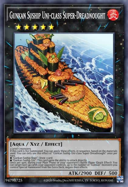 Gunkan Suship Uni-class Super-Dreadnought - (2022 Tin of the Pharaoh's Gods) - (MP22-EN214) - (Common)