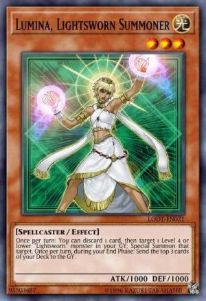 Lumina, Lightsworn Summoner - (Light of Destruction) - (LODT-EN021) - (Rare)