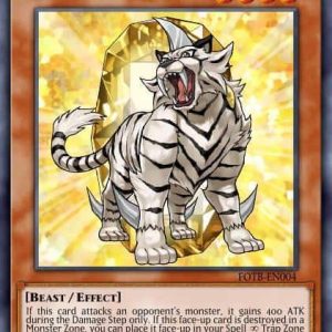 Crystal Beast Topaz Tiger - (Structure Legend of the Crystal Beasts) - (SDCB-EN004) - (Common)