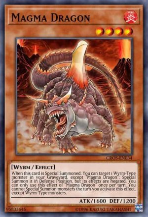 Magma Dragon - (Crossed Souls) - (CROS-EN034) - (Common)