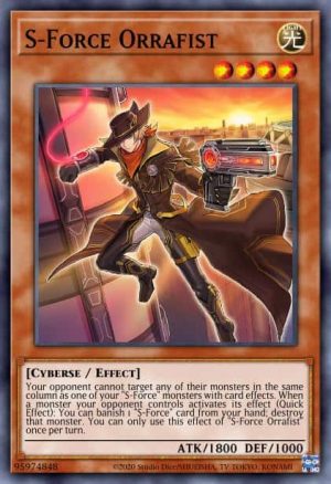 S-Force Orrafist - (Blazing Vortex) - (BLVO-EN013) - (Super Rare)