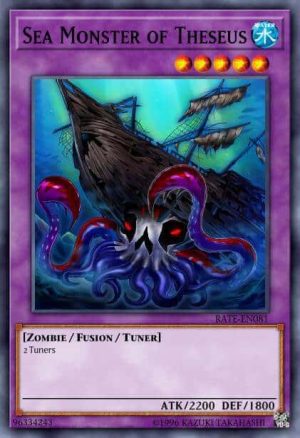 Sea Monster of Theseus - (2017 Mega-Tin Mega Pack) - (MP17-EN231) - (Secret Rare)