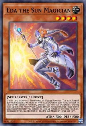Eda the Sun Magician - (2022 Tin of the Pharaoh's Gods) - (MP22-EN110) - (Common)