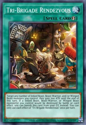 Tri-Brigade Rendezvous - (Blazing Vortex) - (BLVO-EN056) - (Common)