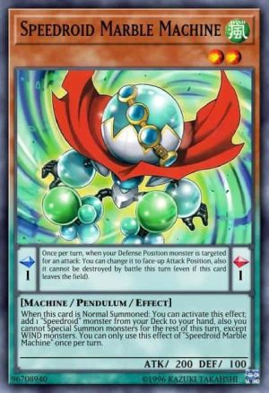 Speedroid Marble Machine - (Legendary Duelists Synchro Storm) - (LED8-EN015) - (Common)