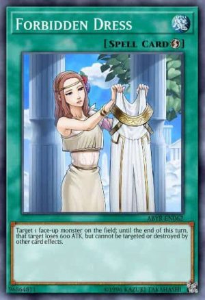 Forbidden Dress - (Egyptian God Deck Obelisk the Tormentor) - (EGO1-EN030) - (Common)
