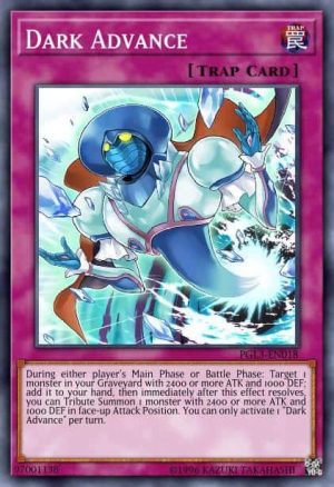 Dark Advance - (Premium Gold Infinite Gold) - (PGL3-EN018) - (Gold Secret Rare)
