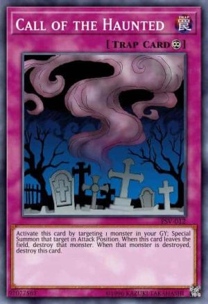 Call of the Haunted - (Cyber Dragon Revolution Structure) - (SDCR-EN036) - (Common)