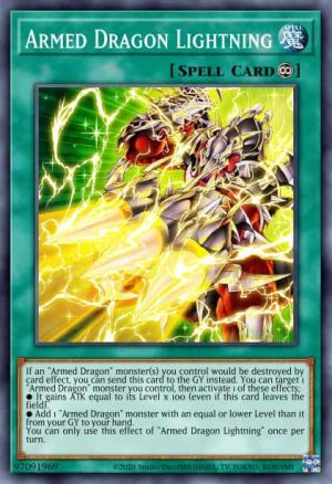 Armed Dragon Lightning - (Blazing Vortex) - (BLVO-EN053) - (Common)