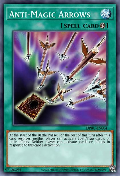 Anti-Magic Arrows - (Duelist Pack Battle City) - (DPBC-EN004) - (Ultra Rare)