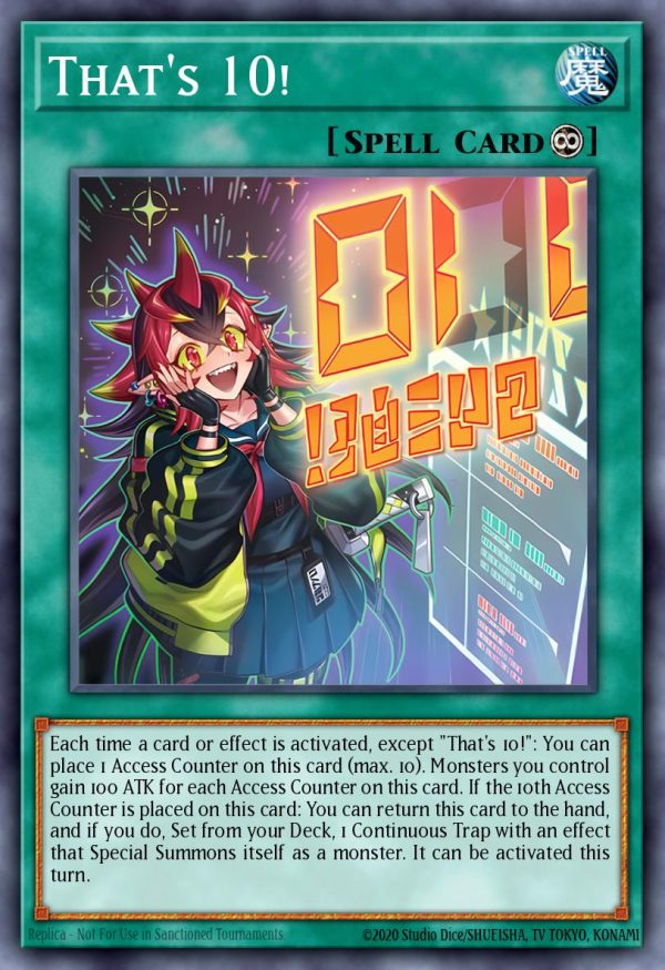 That's 10! - (The Infinite Forbidden) - (INFO-EN067) - (Common)