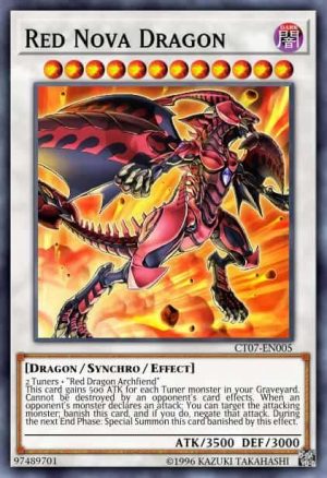 Red Nova Dragon - (LC 5D's Mega Pack) - (LC5D-EN073) - (Super Rare)