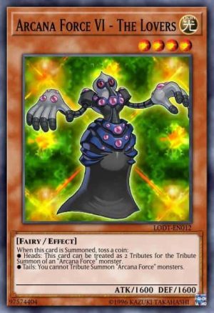Arcana Force VI - The Lovers - (Light of Destruction) - (LODT-EN012) - (Common)