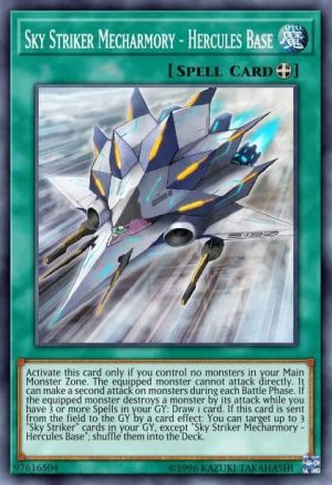 Sky Striker Mecharmory - Hercules Base - (Dark Saviors) - (DASA-EN037) - (Super Rare)