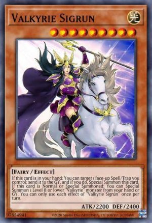 Valkyrie Sigrun - (Toon Chaos) - (TOCH-EN023) - (Super Rare)