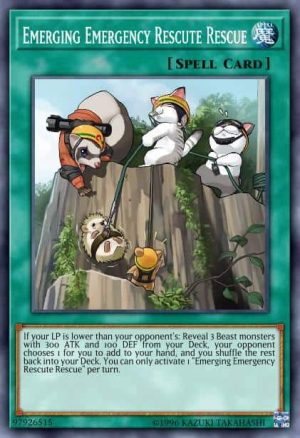 Emerging Emergency Rescute Rescue - (2018 Mega-Tin Mega Pack) - (MP18-EN075) - (Common)