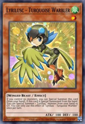 Lyrilusc - Turquoise Warbler - (Legendary Duelists Synchro Storm) - (LED8-EN044) - (Common)