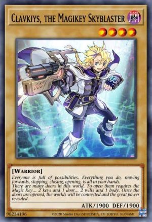 Clavkiys, the Magikey Skyblaster - (Dawn of Majesty) - (DAMA-EN010) - (Common)