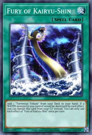 Fury of Kairyu-Shin - (Legendary Duelists Duels From the Deep) - (LED9-EN028) - (Common)