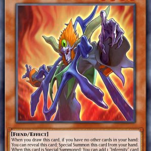 Infernity Archfiend - (Platinum Secret Rare)- (Quarter Century Bonanza) - (RA03-EN220)