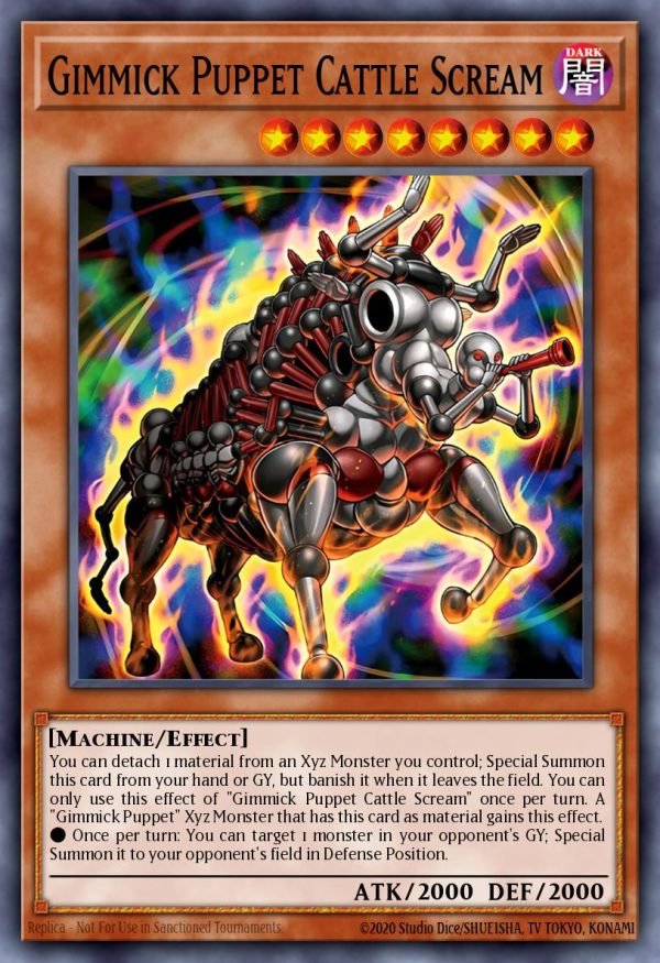 Gimmick Puppet Cattle Scream - (The Infinite Forbidden) - (INFO-EN009) - (Common)
