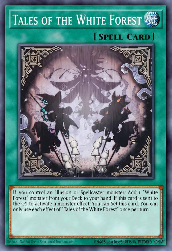 Tales of the White Forest - (The Infinite Forbidden) - (INFO-EN058) - (Quarter Century Secret Rare)
