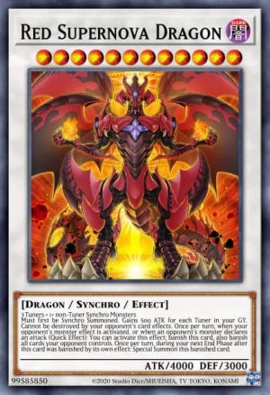 Red Supernova Dragon - (Ghosts From the Past) - (GFTP-EN045) - (Ultra Rare)