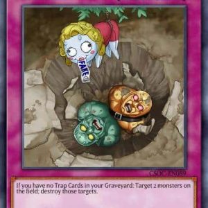 Treacherous Trap Hole - (Premium Gold Infinite Gold) - (PGL3-EN036) - (Gold Secret Rare)