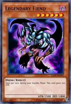 Legendary Fiend - (War of the Giants Reinforcements) - (WGRT-EN021) - (Super Rare)