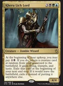 Kheru Lich Lord - Prerelease Events: Khans of Tarkir-(022)