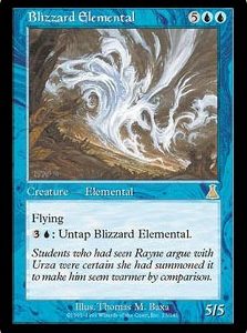 Blizzard Elemental - Urza's Destiny-(027)