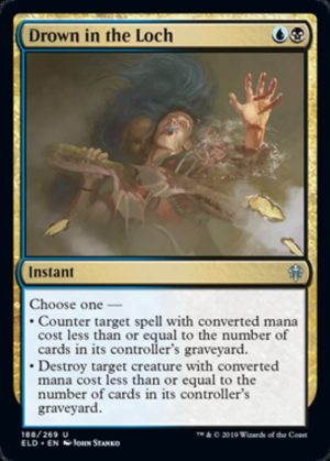 Drown in the Loch - Throne of Eldraine-(188)-Foil
