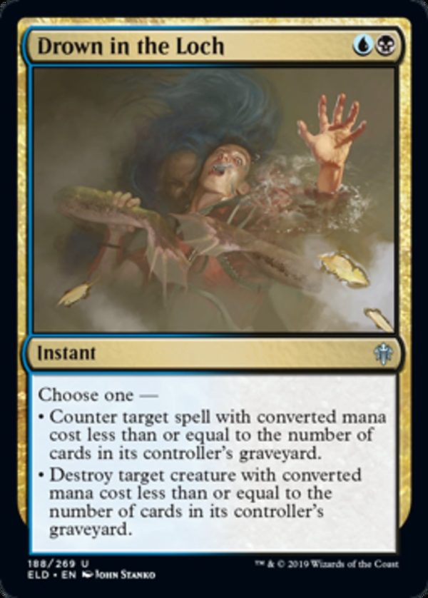 Drown in the Loch - Throne of Eldraine-(188)-Foil