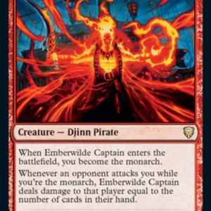 Emberwilde Captain - Commander Legends-(175)-Foil