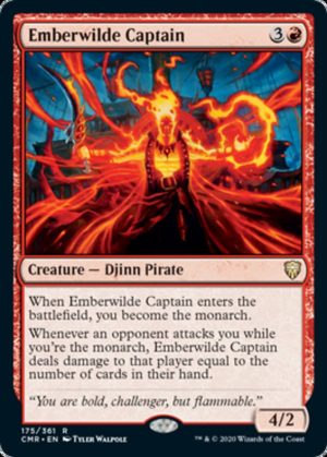 Emberwilde Captain - Commander Legends-(175)-Foil