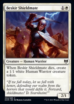 Beskir Shieldmate - Kaldheim-(004)-Foil