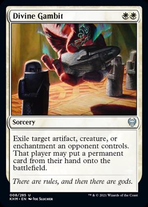 Divine Gambit - Kaldheim-(008)-Foil