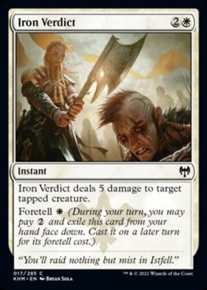 Iron Verdict - Kaldheim-(017)-Foil