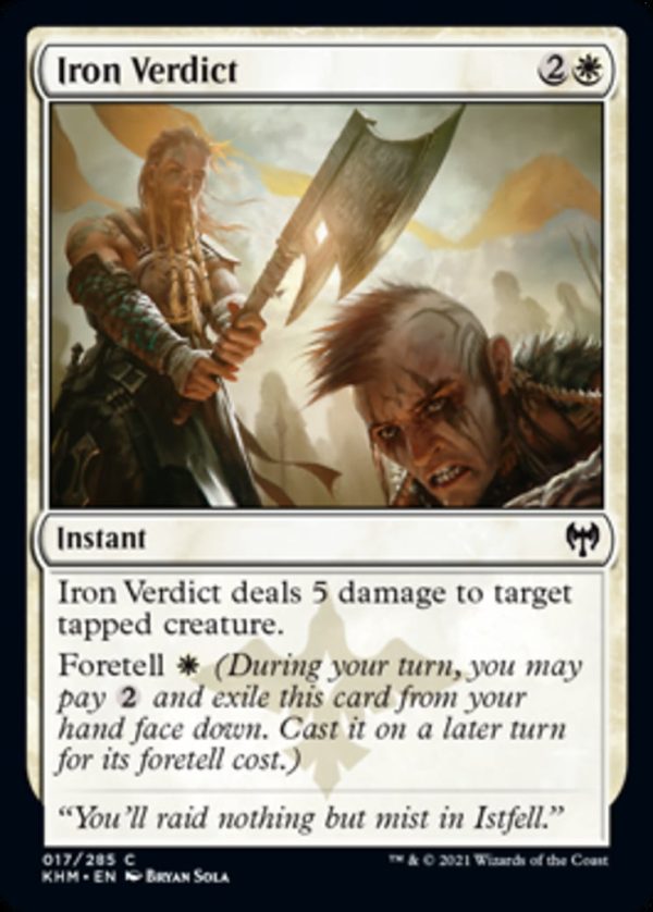 Iron Verdict - Kaldheim-(017)-Foil