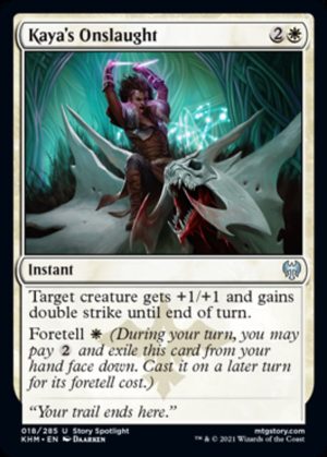 Kaya's Onslaught - Kaldheim-(018)-Foil