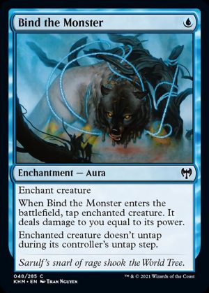 Bind the Monster - Kaldheim-(048)-Foil