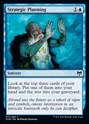 Strategic Planning - Kaldheim-(077)-Foil